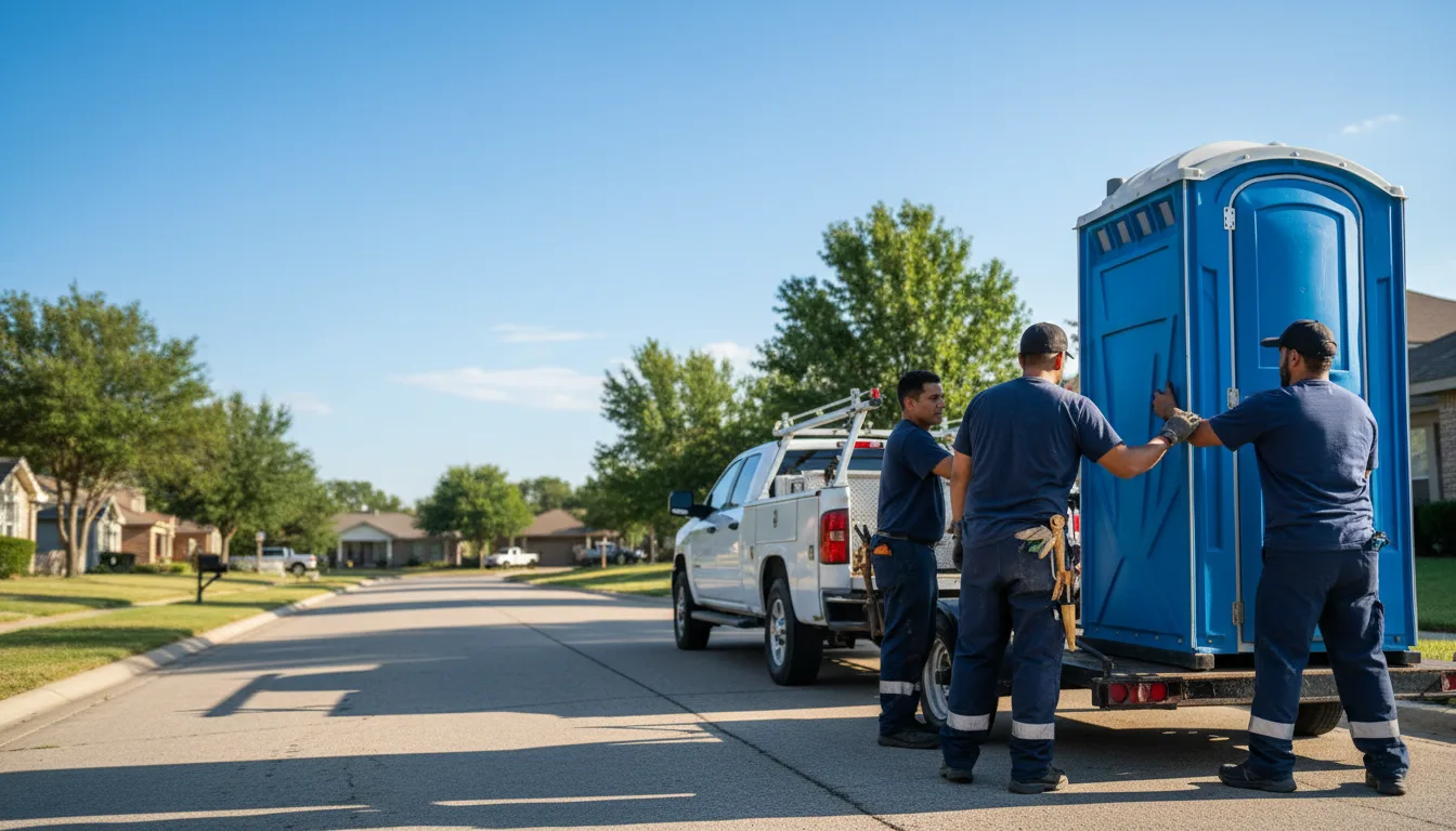 Portable Toilet Rental in Fairmont, OK near me